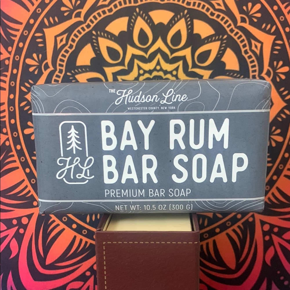 The Hudson Line Bay Rum Bar Soap